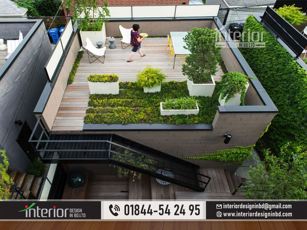 Rooftop interior design In Bangladesh